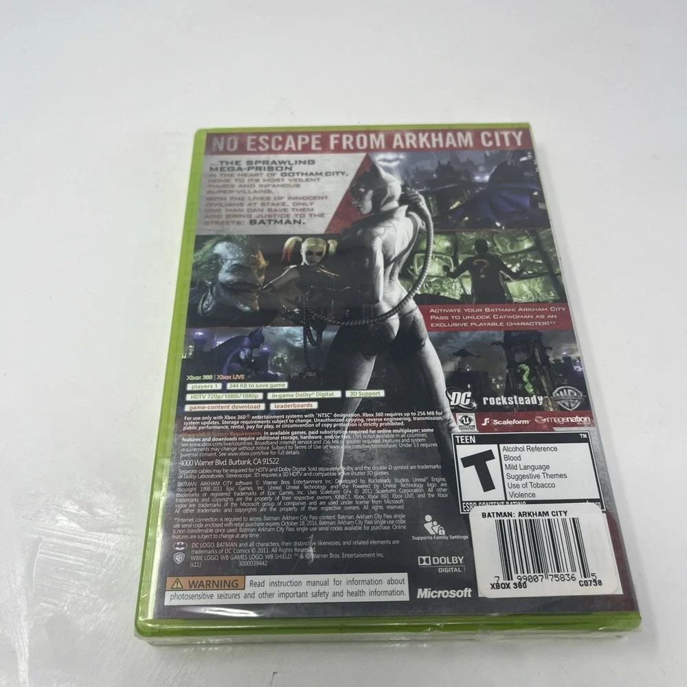Batman: Arkham City (Microsoft Xbox 360, 2011) CIB
